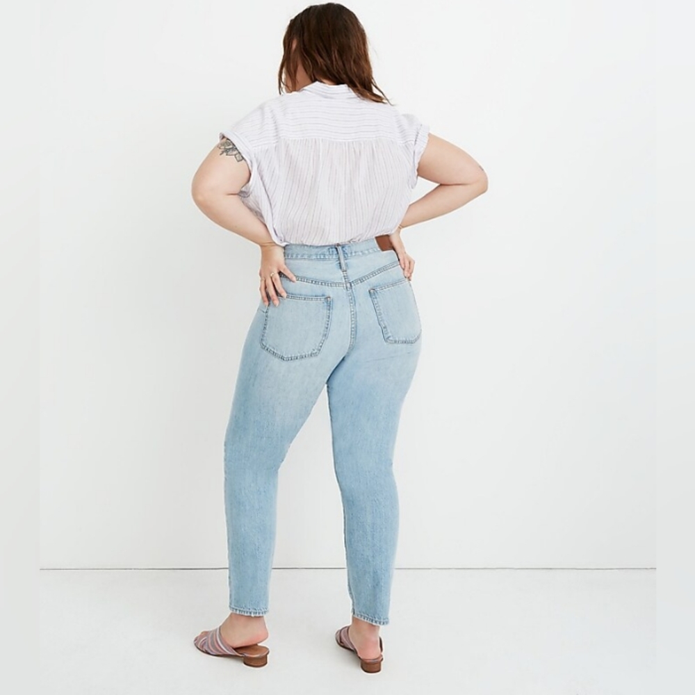 🆕Madewell The Curvy Perfect Vintage Jean Women's Plus Size 37